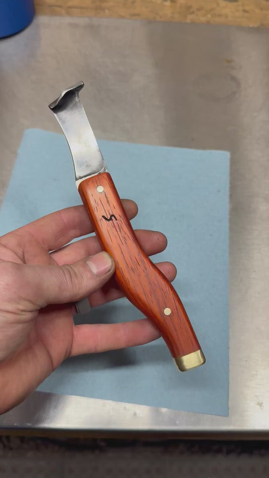 Shoop Forge Wide Blade Hoof knife